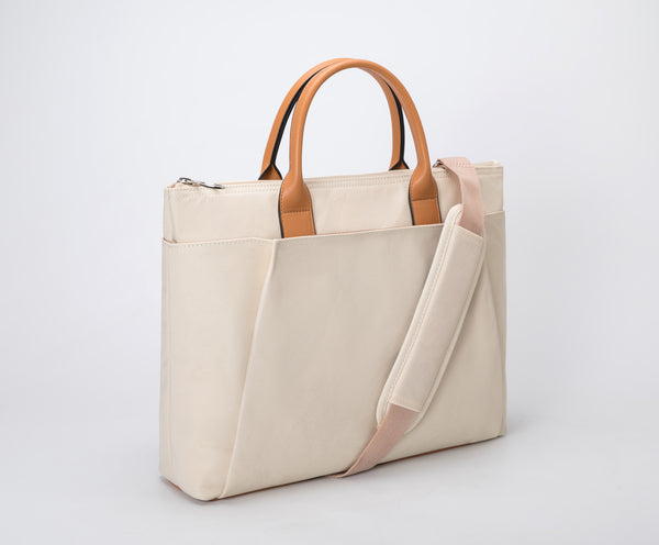 Large Shoulder Bag for Women Faux Leather Purse Work Bags with Multi-Pockets Designer Handbag