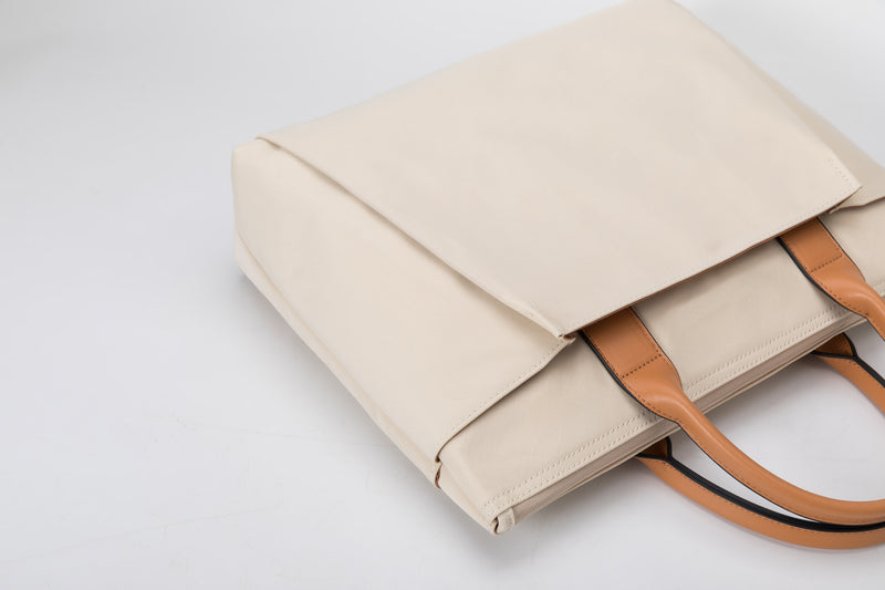 Large Shoulder Bag for Women Faux Leather Purse Work Bags with Multi-Pockets Designer Handbag