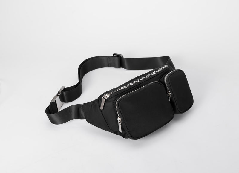 Crossbody Phone Bag for Women, Nylon Small Crossbody Shoulder Bag, Cell Phone Bag, Mini Wallet Purse, with Headphone Port